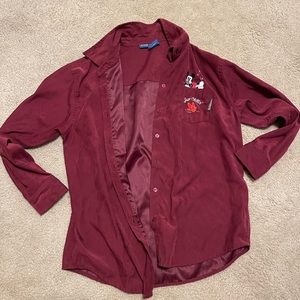 Disney button down shirt